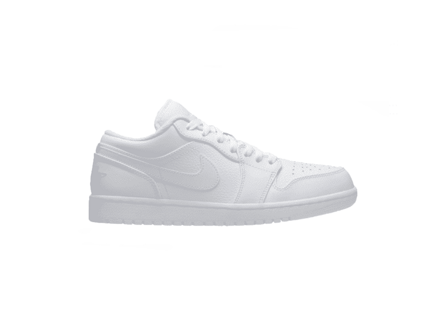 Jordan 1 Low Triple White