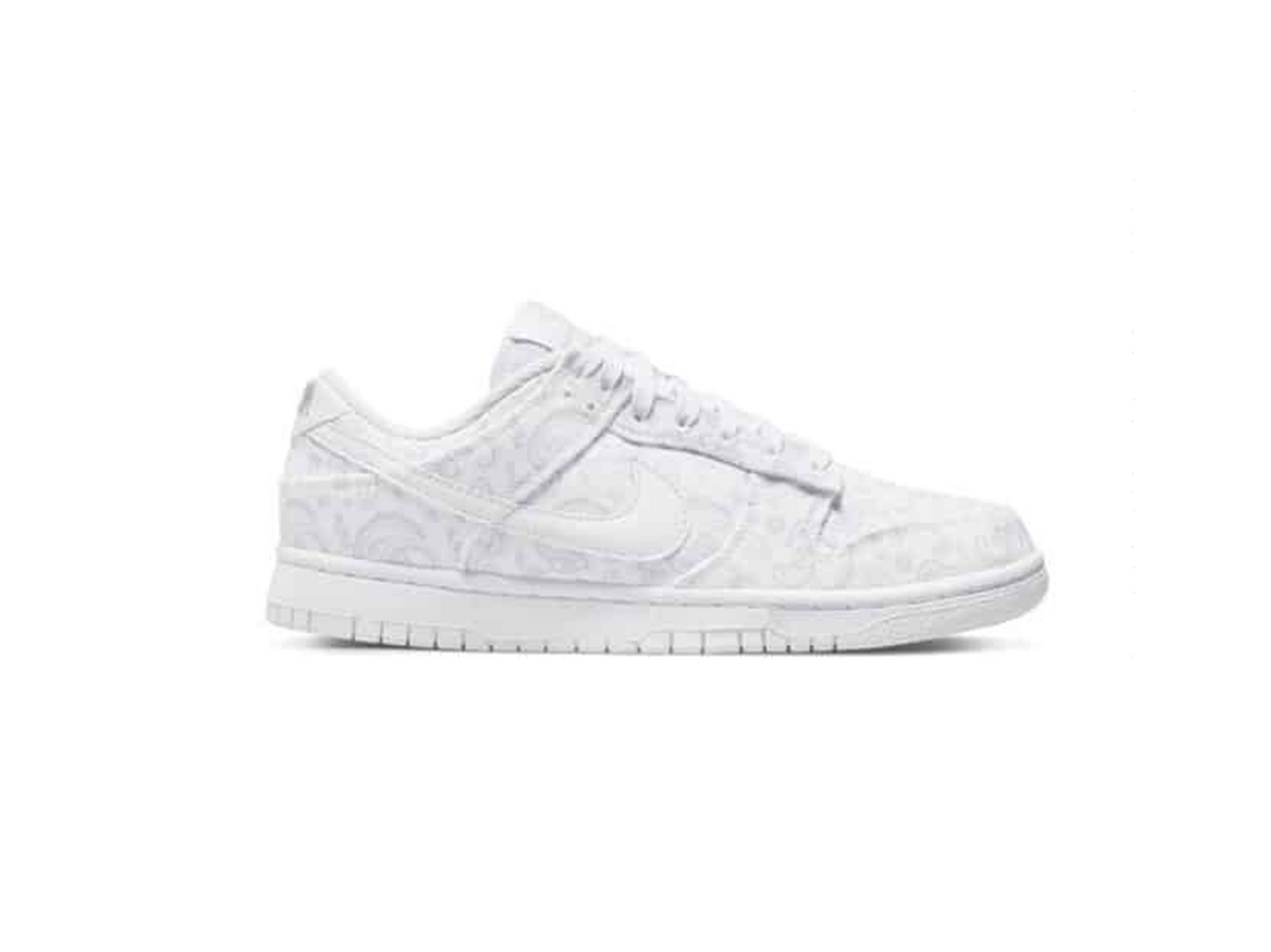 Dunk Low White Paisley