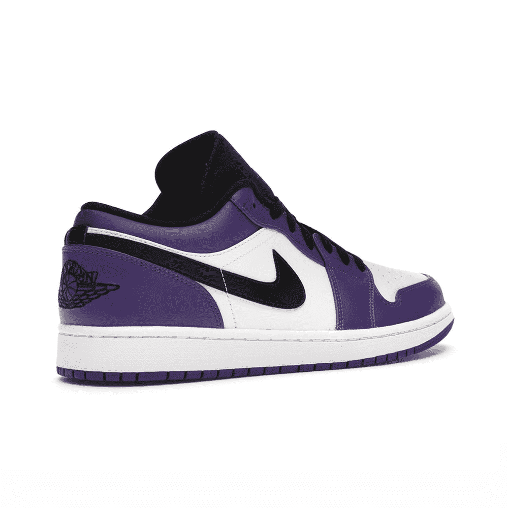 Jordan 1 Low Court Purple White